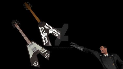 Sfm Tf2 Skins Rammstein Shred Alert Guitar By Lurioasplund On Deviantart