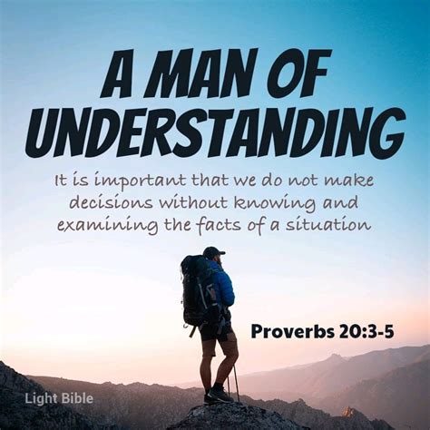 A Man Of Understanding Daily Devotional Christians 911 Learn