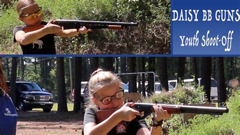 Its A Daisy Youth Bb Gun Shoot Off Speed Competition Youtube