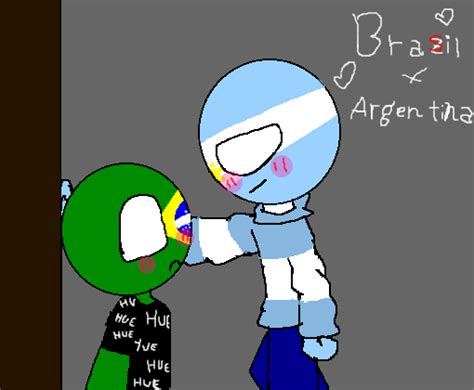 Rule Argentina Countryhumans Brazil Countryhumans CLOUD HOT GIRL