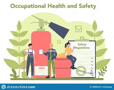 Hse Concept Occupational Safety And Health Hazardous Material Hand