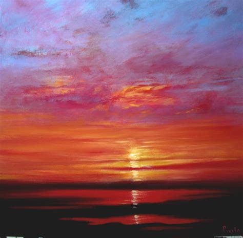 Sunset Paintings By Wendy Puerto