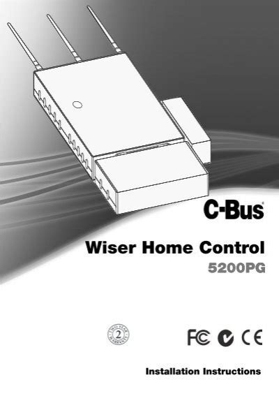 5200pg C Bus Wiser Home Clipsal