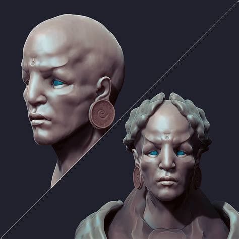 daily practice ☺ *** #conceptartist #concept #conceptart #zbrush # ...