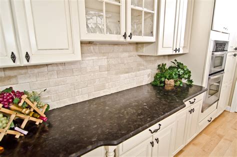 Kitchen Backsplash Ideas For Brown Granite Countertops Home Alqu