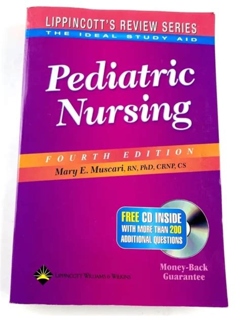 Pediatric Nursing The Ideal Study Aid Lippincotts Review Series