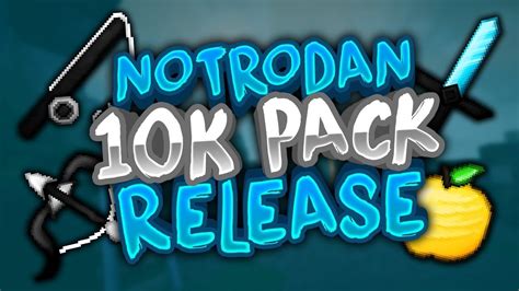Minecraft Pvp Texture Pack Notrodan 10k 64x Pack Youtube
