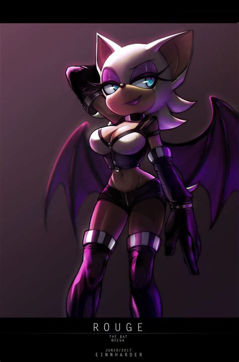 R O U G E By Einnharder Sonic Fan Characters Rouge The Bat