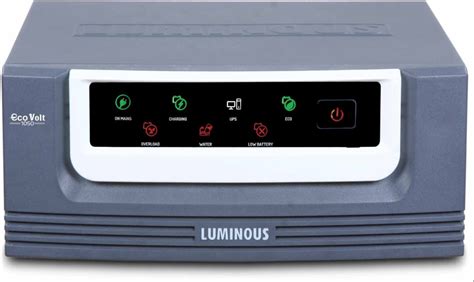 Luminous 1050 Eco Volt Pure Sine Wave Inverter, 220V, | ID: 22697903391