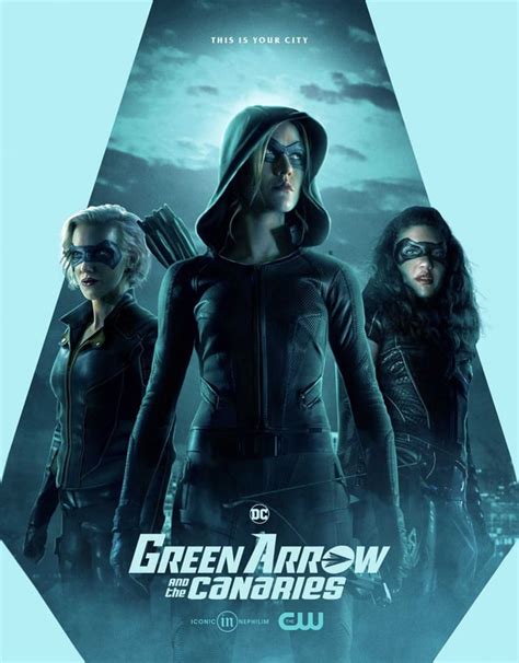 Green Arrow And The Canaries Poster Katherinemcnamara