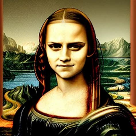 Emma Watson With Monalisa Face Stable Diffusion Openart