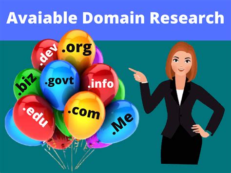 I will research to find Best Available Domain name with Current Price ...