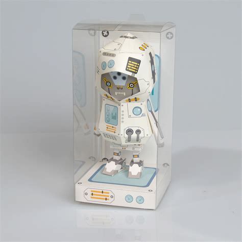 Robot Paper Toy Of Boogiehood On Behance