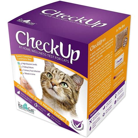 Coastline Global Checkup Kit At Home Wellness Test For Cats Urine