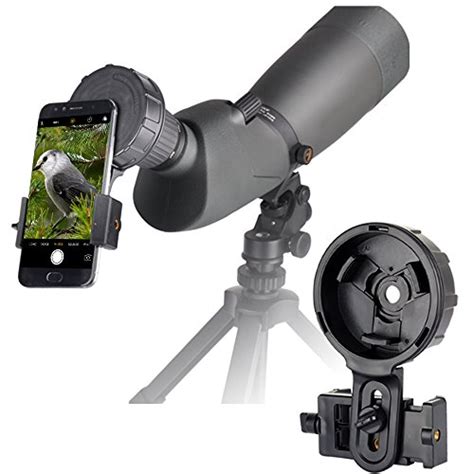 Gosky Telescope Phone Adapter Quick Aligned Cell Phone Digiscoping