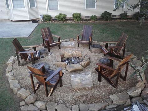 Gravel traps moisture that becomes steam and can explode in cost: Easy Fire Pit Backyard Ideas (19) | Fire pit backyard ...