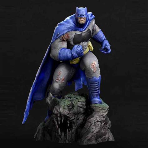 The Dark Knight Returns Statue 3d Spartan Shop