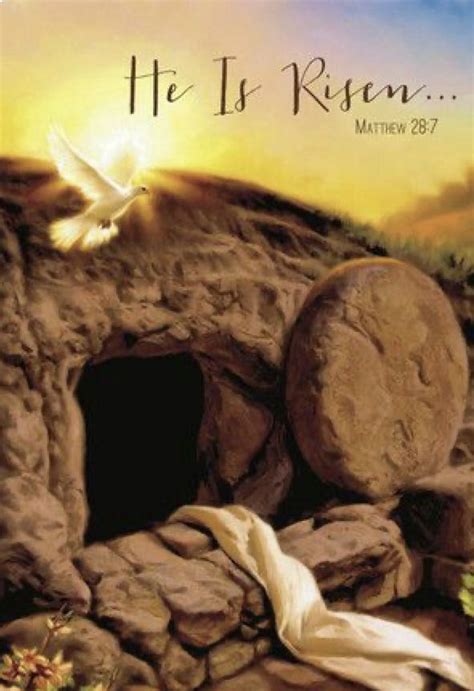 He Is Risen In 2020 Easter Christian Resurrection Day Scripture