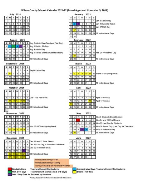 Private School Calendar 2022 Calendar Printables Free Blank