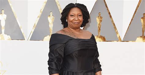 Whoopi Goldberg Oscars 2016 Red Carpet Fashion What The Stars Wore