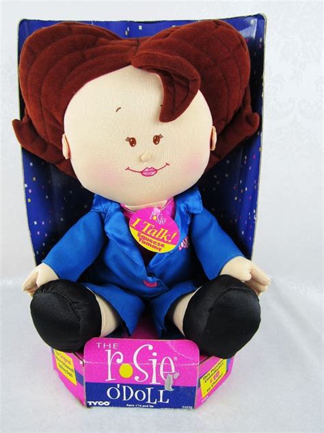 The Original Rosie Odonnell Odoll Plush Talking Doll 18 New 1997