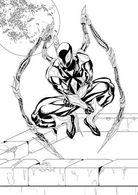 Ironspider Inks By Puekkers On Deviantart
