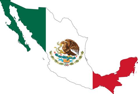 Mexican Mexico Flag Clipart Clipart Kid Clipartix