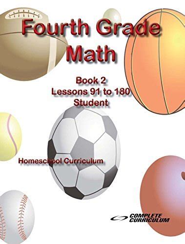 Fourth Grade Math Book 2 Student Edition Homeschool Curriculum By