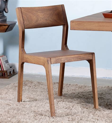 Got some old dining chairs off the street or gumtree? Buy Portland Dining Chair in Acacia Wood by Woodsworth ...