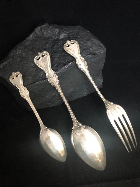 Towle Sterling Silver Old Colonial Pat 1895 Flatware Vintage Engraved