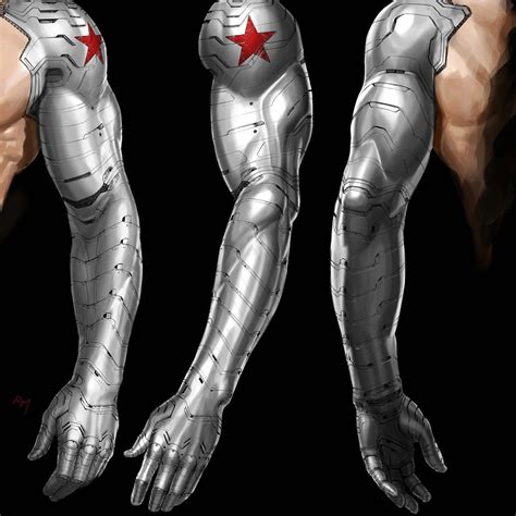 Image Winter Soldier Arm Concept Arm Marvel Cinematic Universe