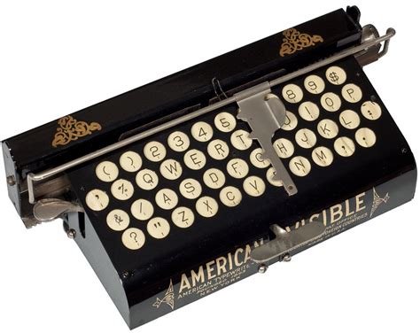 American Visible Typewriter 1901 Flickr