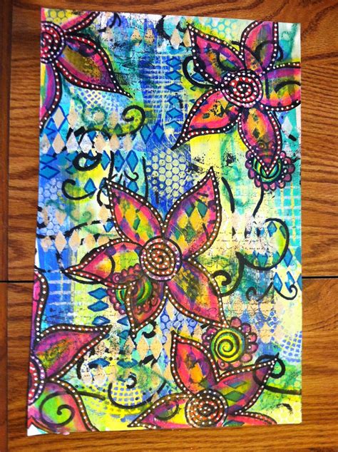 Altered Schoolmarm Art Day Doodle With Craft Connection