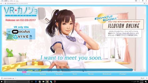 psvr pc [18 ] vr girlfriend simulator vr kanojo tutorial vidéo dailymotion