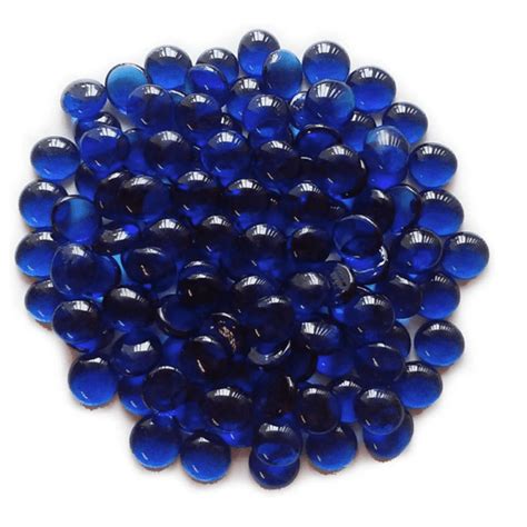 Vase Filler Marbles For Vases Blue Accent Gems Glass Pebbles 10 Oz Bags 9 Bags