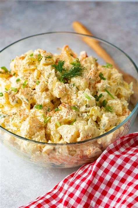 This Is An Easy Potato Salad Recipe With All The How To S For Making