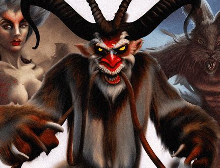 More Terrifying German Monsters Who Are Not Krampus For The Other