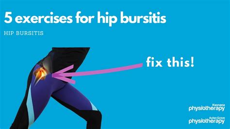 Exercises For Hip Bursitis Youtube