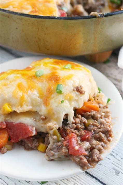 Shepherd's pie comes to us from england, and is traditionally made with lamb or mutton. Shepherd's Pie | FaveSouthernRecipes.com