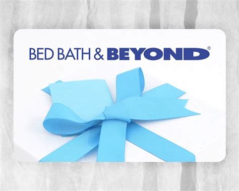 Purchase bed bath & beyond discounted gift cards to buy everything from bedding, bath towels, and cookware to fine china, kitchen electrics, window treatments and storage items. $200 Bed, Bath and Beyond Gift Card! Sweepstakes