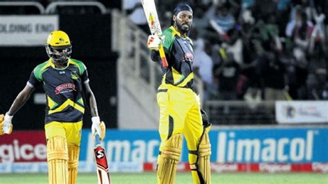 Freedom Fm 1065 Gayle Smashes 16th T20 Ton To Guide Tallawahs To