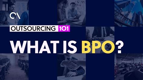 Outsourcing What Is A Bpo Youtube