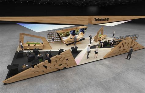Timberland Exhibition Stand On Behance Exhibition Stand Design