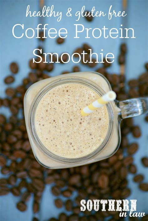 Check out these 43 recipes for high protein meals that anyone can cook! Southern In Law: Recipe: Healthy Coffee Protein Smoothie