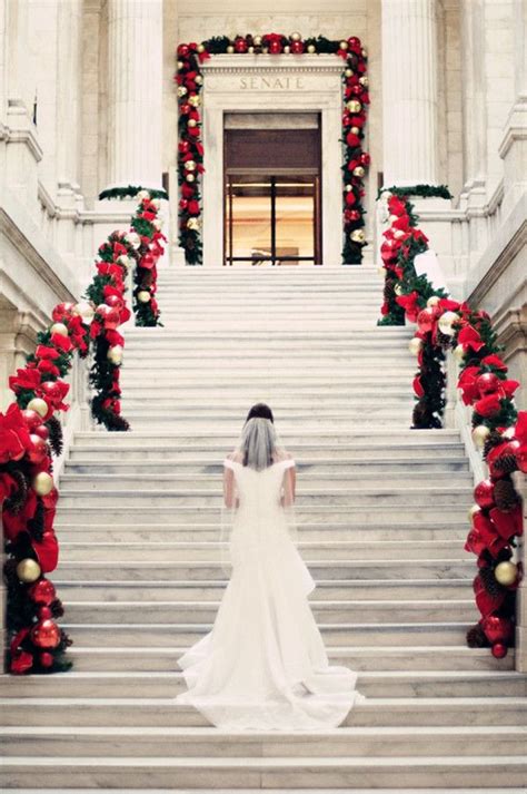 Top 25 Christmas Wedding Ideas Of The Year 2015