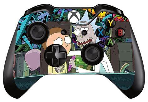 Rick And Morty Xbox One Controller Skin Sticker Decal Design 2