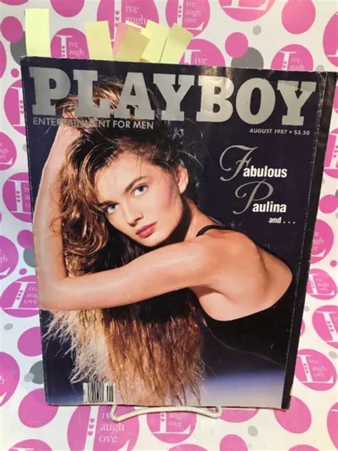 August Playboy Sharry Konopski Paulina Porizkova Florida Women Ln Nm Picclick