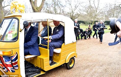 The Royal Rickshaw Prince Charles And The Duchess Of Cornwall Launch