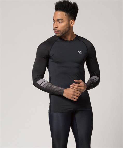 Mens Compression Shirt Long Sleeve Compression Shirt Compression T