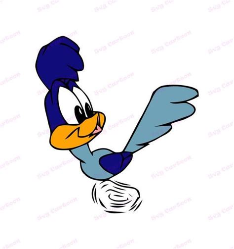 Baby Looney Tunes Baby Road Runner Svg 1 Svg Dxf Cricut Canvas Drawings
